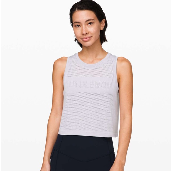 NWT Lululemon Breeze By Muscle Crop Tank - Picture 1 of 4